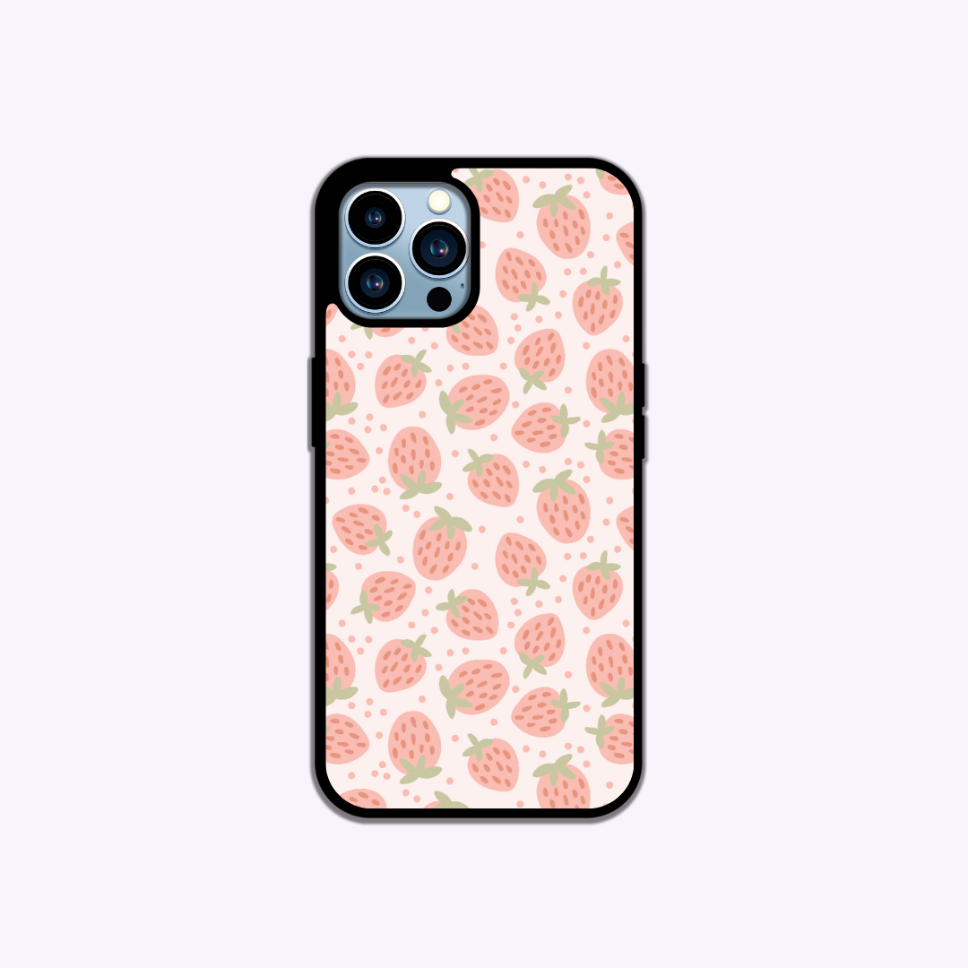 strawberry blush phone case