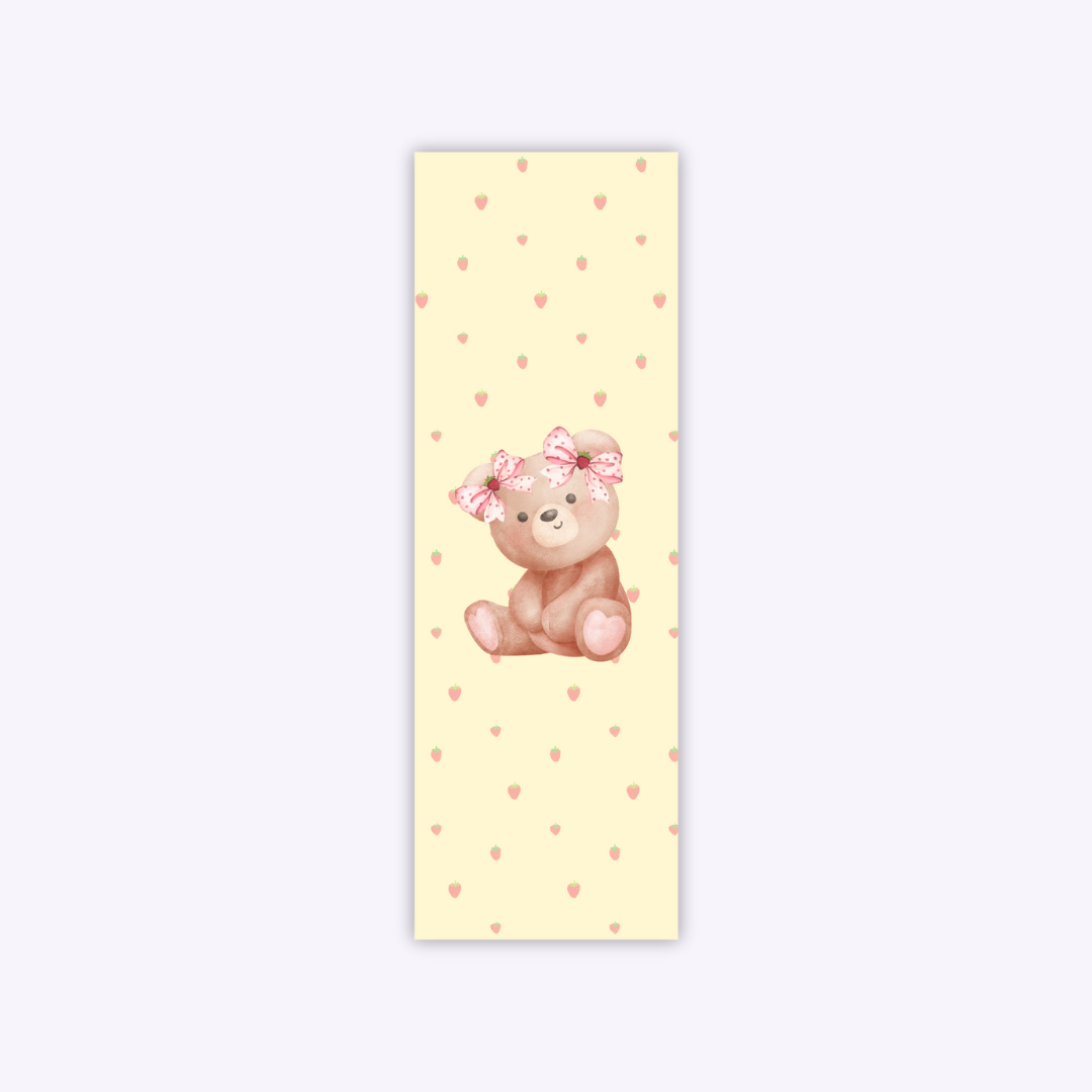 sweetheart bear bookmark