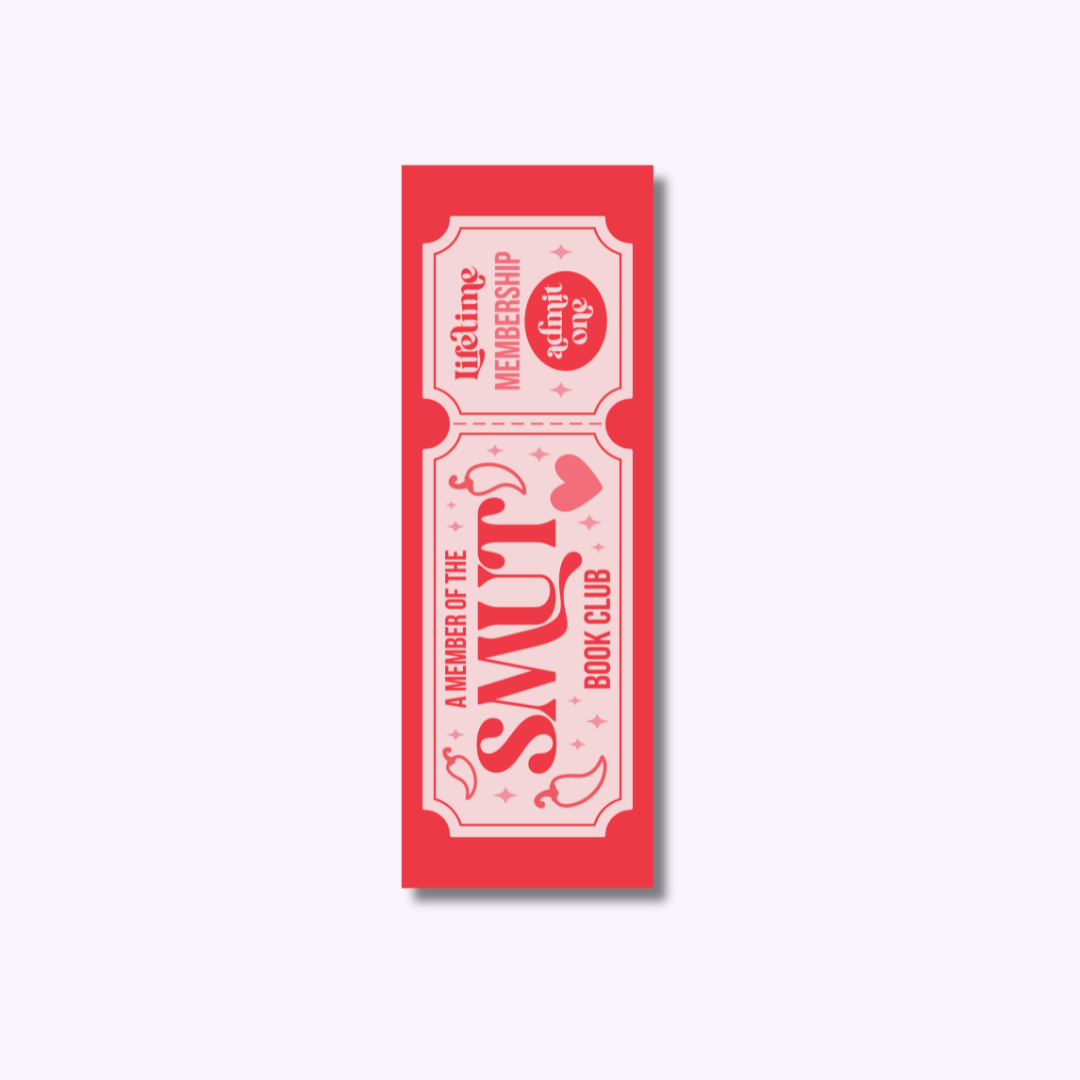 smut book club bookmark