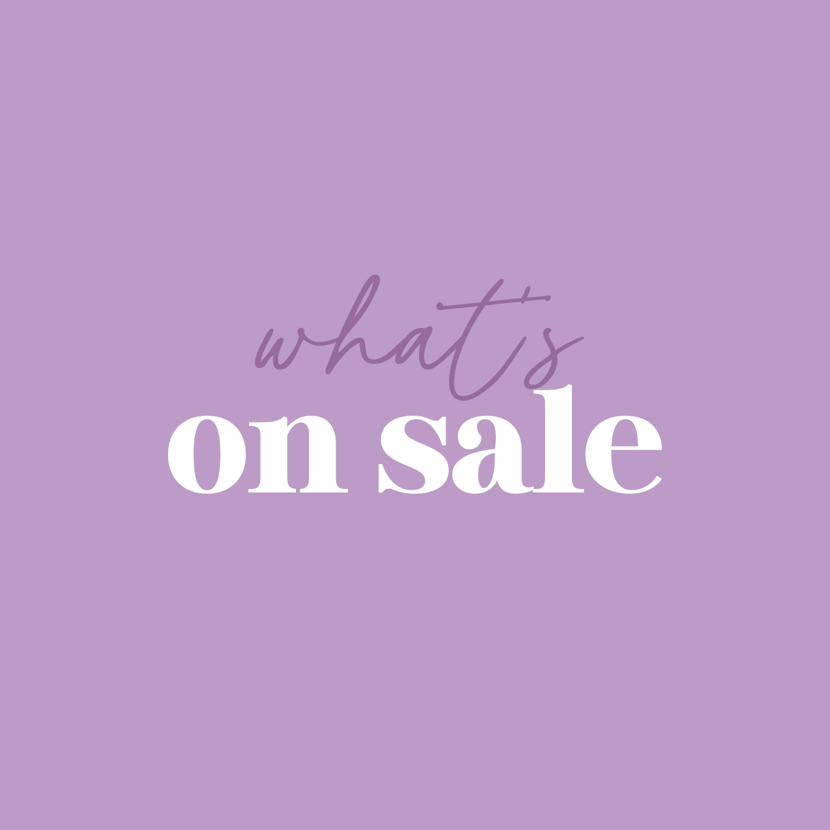 sale