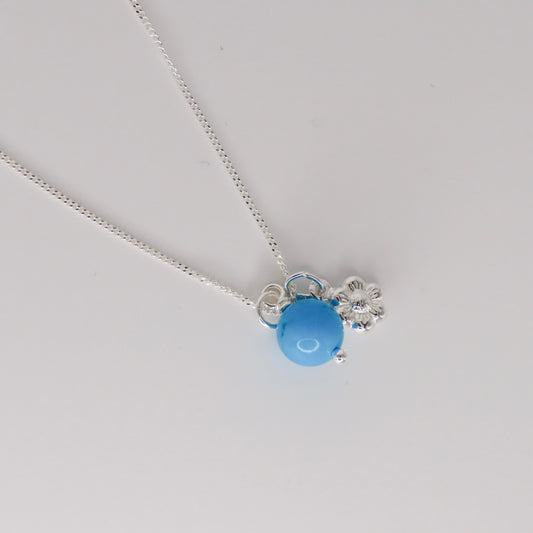 december birthstone necklace