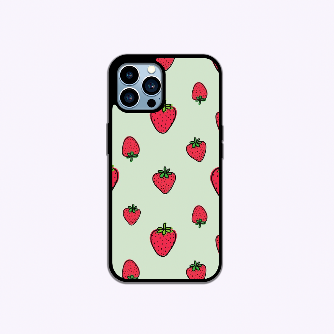 only strawberries phone case