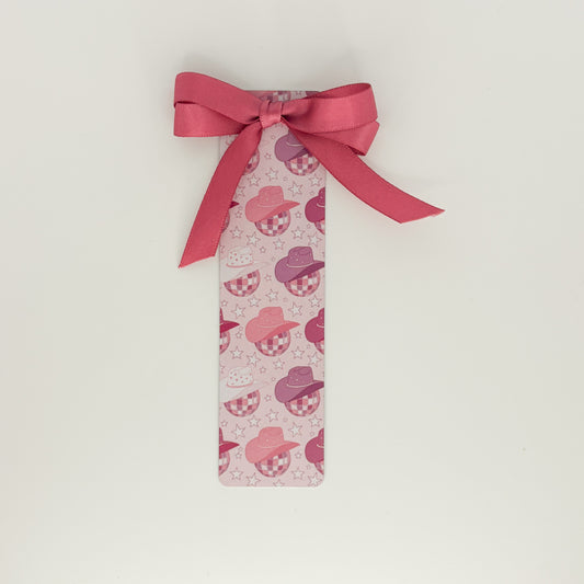 disco cowgirl mini bookmark