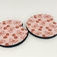 cherry car coasters set