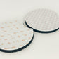 coquette car coasters set