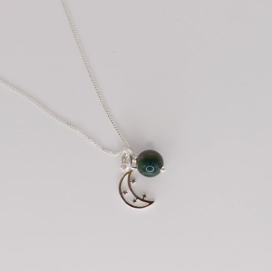 march birthstone necklace