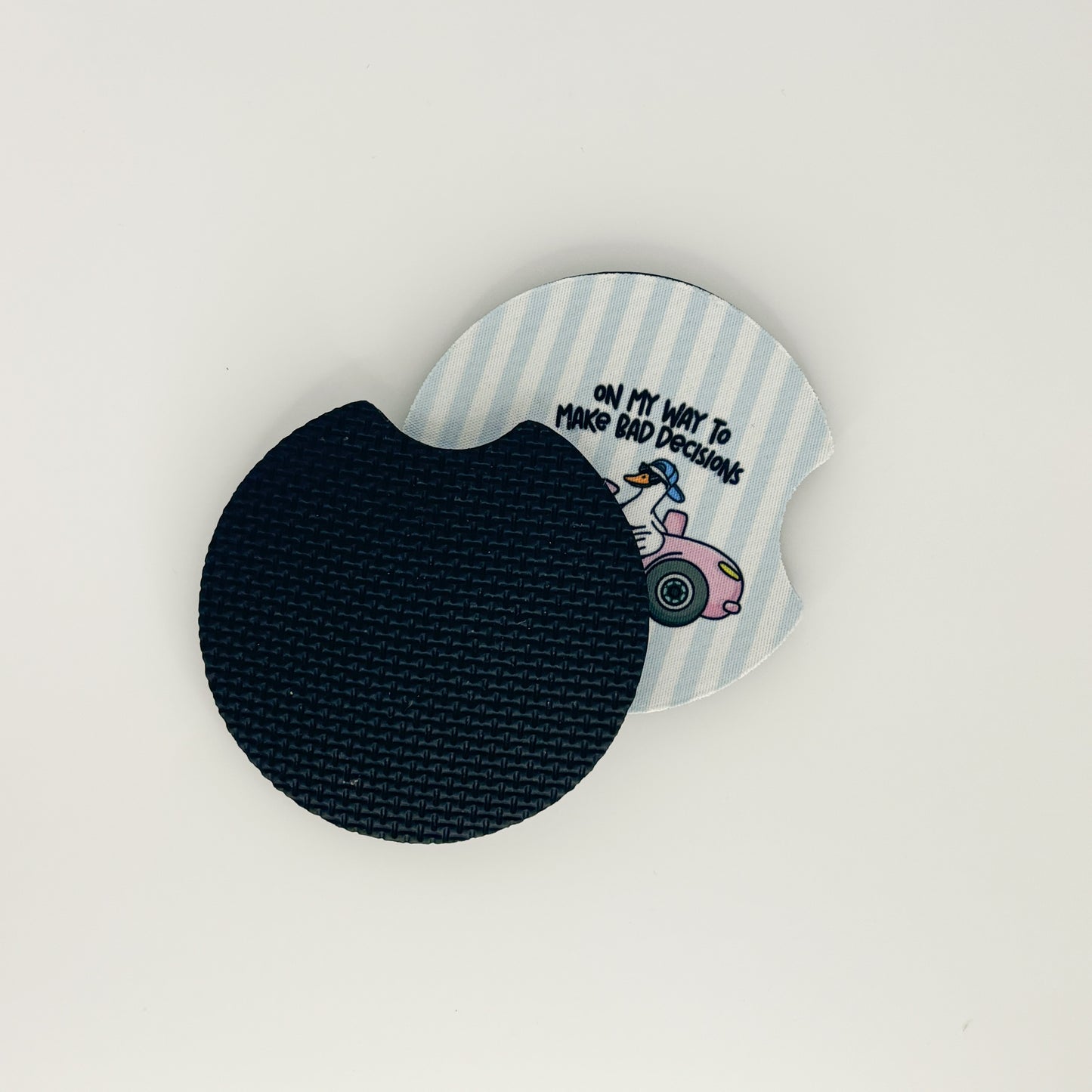 goose vehicle car coasters set