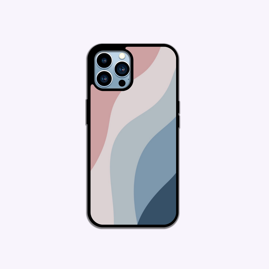 neutral swirl phone case