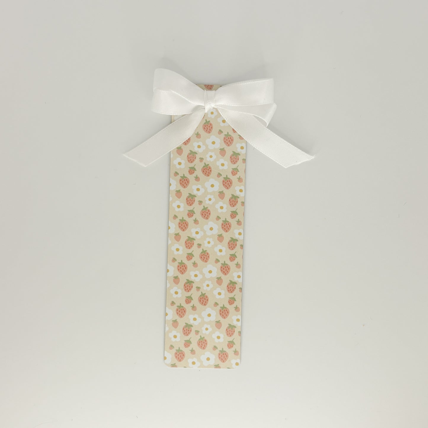 strawberry mini bookmark