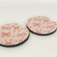 bow car coasters set