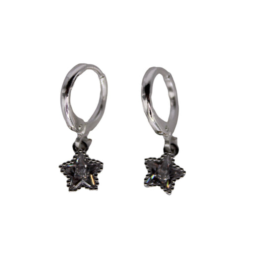 shimmering star earrings