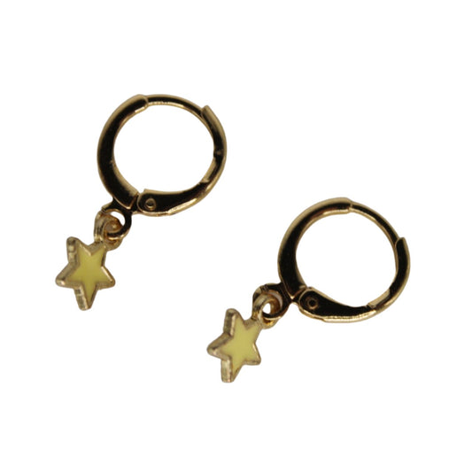 mini star earrings