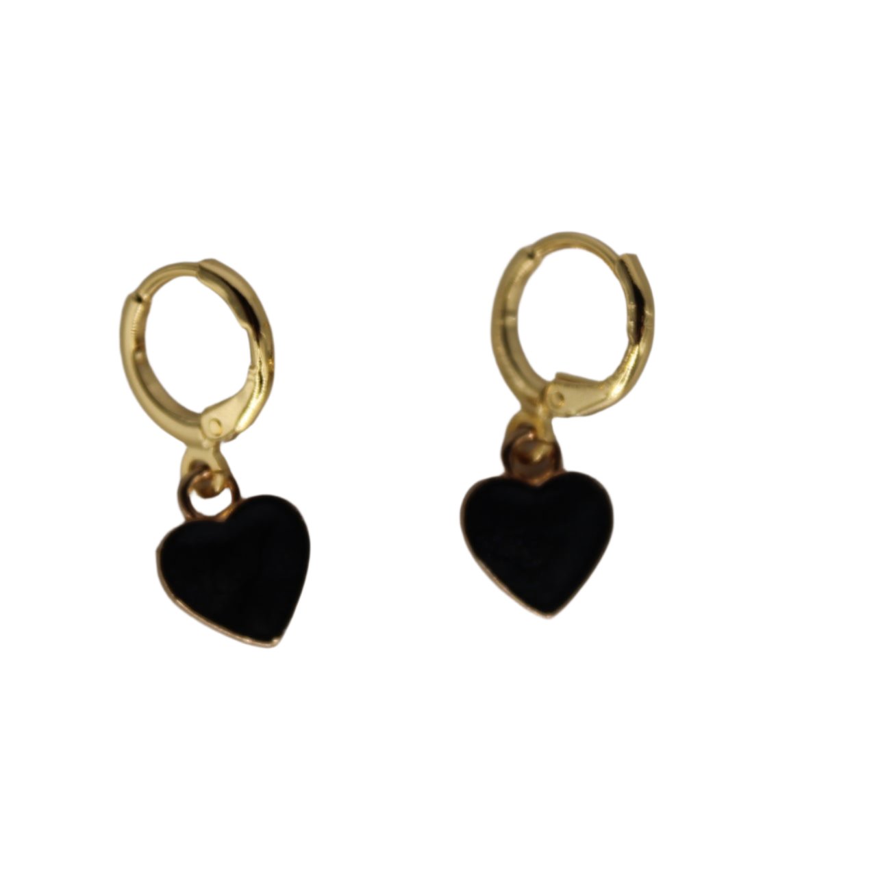 melted heart earrings