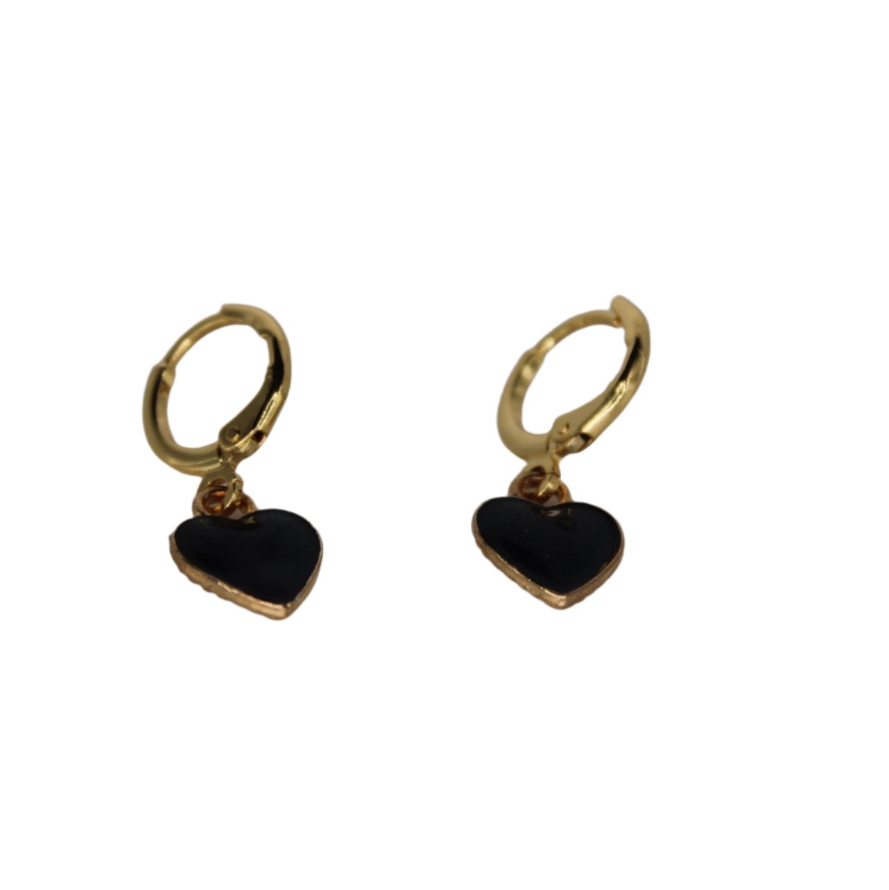 melted heart earrings