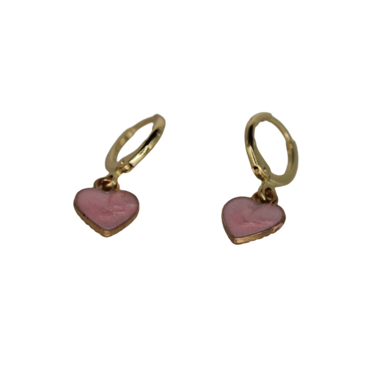 melted heart earrings