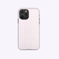 pink gingham phone case